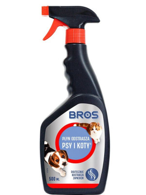 Bros odstraszacz w płynie 500 ml psy i koty