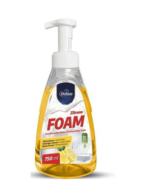 Deluxe pianka do mycia naczyń, 750 ml, cytrynowy