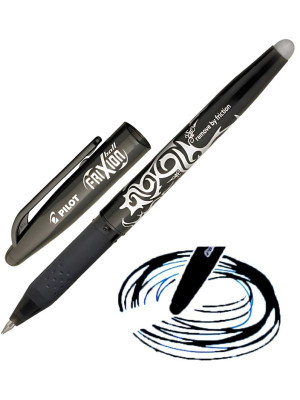 Pióro kulkowe zmywalne czarny Frixion Ball Pilot