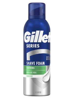 Gillette pianka do golenia, 200 ml, Soothing, aloesowa