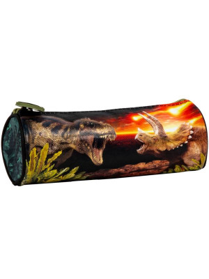 Kidea piórnik tuba dinozaur