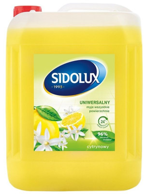 Sidolux płyn uniwersalny, 5 L, Cytrynowy