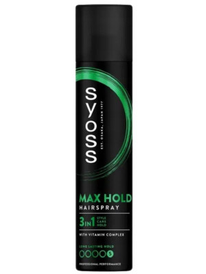 Syoss lakier do włosów, 300 ml, Max Hold