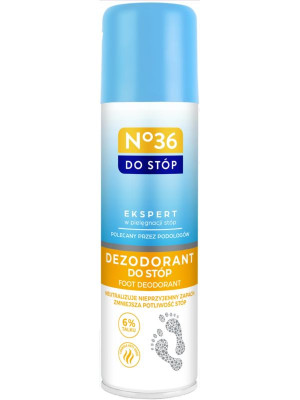No36 dezodorant do stóp, 200 ml, z talkiem, Ekspert