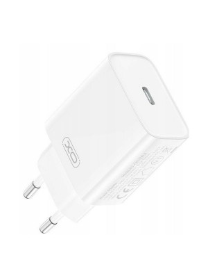 Ładowarka Sieciowa Wtyczka biała USB- C 1 szt