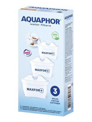 Aquaphor wymienne wkłady filtrujące Maxfor+ 3 szt