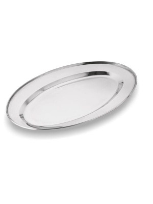 Półmisek metalowy (35 cm) owalny uniwersalny Tadar