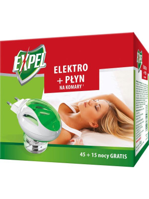 Expel elektro + płyn na komary, 40 ml