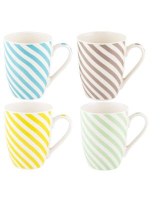 Kubek (340 ml) z uchem Paski Sindi Florina