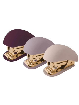 Zszywacz biurowy 1 szt mały Satin Gold