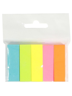 Zakładki indeksujące (15x76 mm) 5 kolorów PenWord
