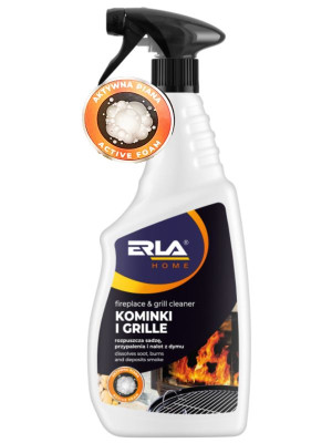 Erla płyn do kominka i grilla w sprayu, 750 ml