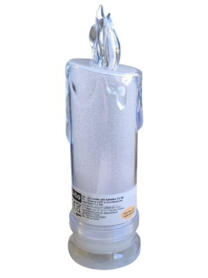 Świeca LED brokatowa Ciepłe Światło Subito (927)