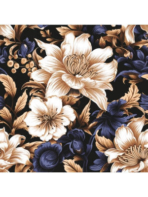 Serwetki papierowe 20 szt (33x33 cm) kwiaty Maki