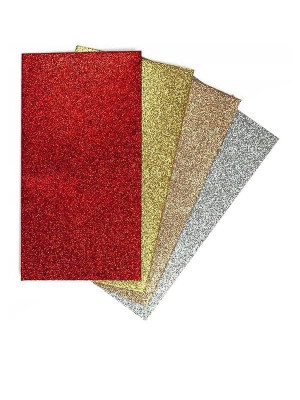 Koperta podarunkowa 1 szt (mix kolorów) brokatowa