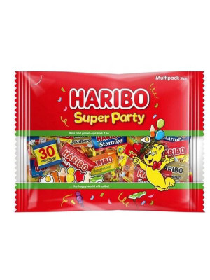 Haribo żelki 480 g (30 szt) Super Party - mix