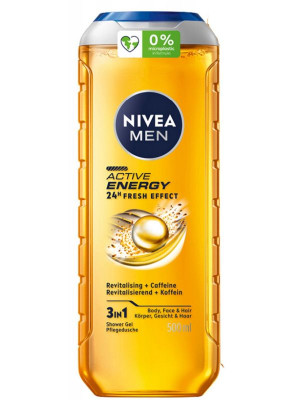 Nivea Men żel pod prysznic, 500 ml, Active Energy