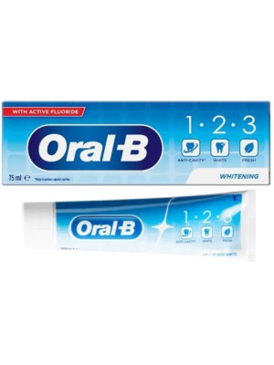 Oral-B pasta do zębów 75 ml wybielająca 1/2/3