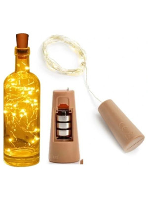 Lampki LED 2m drucik świecący KOREK