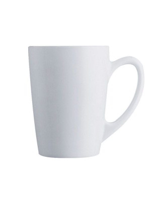 Kubek (320 ml) szklany, biały New Morning Luminarc