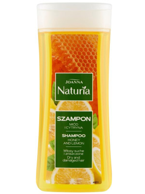 Joanna Naturia szampon do włosów, 200 ml, normalnych z miodem i cytryną,
