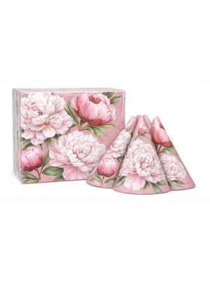 Serwetki papierowe 20 szt (33x33 cm) Piwonie Maki