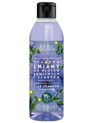 Barwa szampon do włosów 300 ml wzmacniający Len