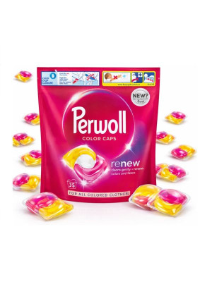 Perwoll kapsułki do prania tkanin kolorowych, 35 szt