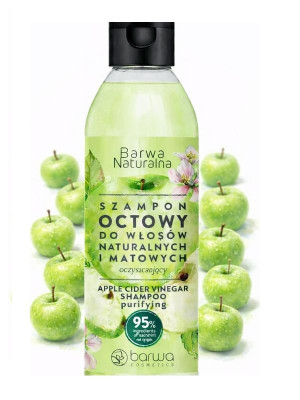 Barwa szampon octowy, 300 ml, Włosy matowe