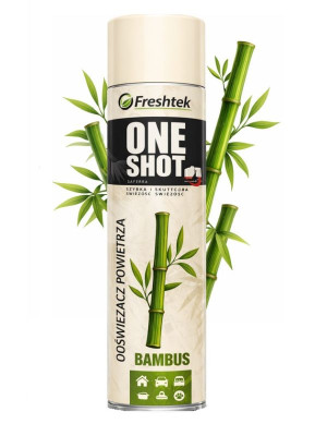 One Shot odświeżacz powietrza, 600 ml, Bambus