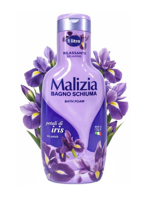 Malizia płyn do kąpieli, 1 L, Petali di iris