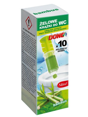 Done krążki żelowe do WC, 60 ml (10 aplikacji), Bambus
