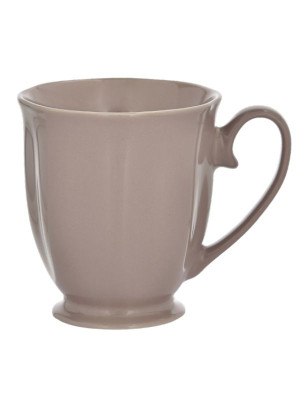 Kubek porcelanowy (300 ml) beżowy Diana