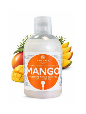 Kallos szmpon do włosów regenerujący 1 L, Mango