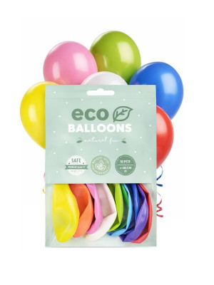 Balony eco pastelowe (10 szt) Party