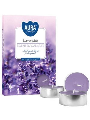 Podgrzewacz zapachowy 6 szt Lawenda Aura