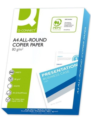 Papier ksero A4 (80 gr) 500 arkuszy, biały