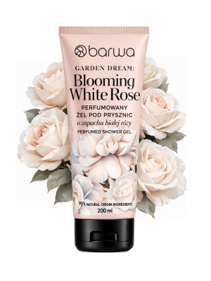Barwa perfumowany żel pod prysznic, 200 ml, Róża