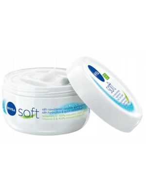 Nivea Soft krem nawilżający do twarzy, ciała oraz dłoni, 200 ml