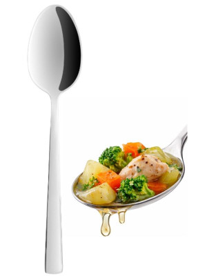 Łyżka stołowa, (20 cm) 1 szt, nierdzewna, Prato Ambition