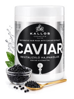 Kallos maska do włosów rewitalizująca, 1 L, Kawior