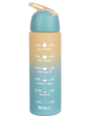 Butelka, bidon 700 ml plastikowy, niebieska, Morella