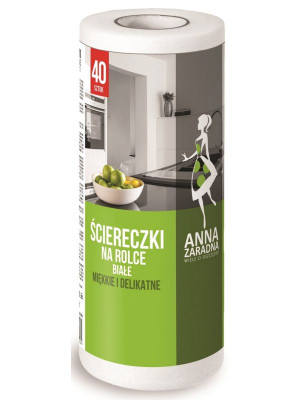 Anna Zaradna ściereczki uniwersalne 40 szt na rolce