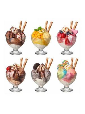 Pucharki do lodów (6 szt) 300 ml Vesta Tadar