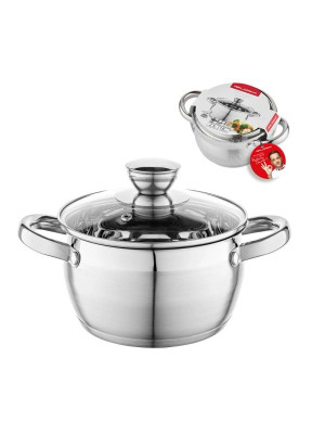 Garnek (2,5 L 18cm) ze szklaną pokrywką Oliver Florina