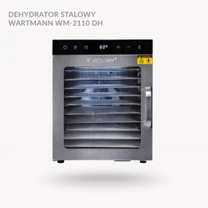 Dehydrator stalowy Wartmann WM-2110 DH z podświetleniem wnętrza
