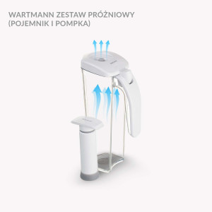Zestaw próżniowy (pojemnik i pompka)
