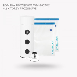 Pompka próżniowa WM-1807VC - adapter - 2 x torby próżniowe