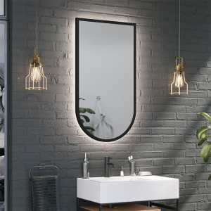 Framed LED mirror Portan Ambiente