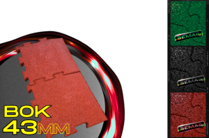 Płyta wykończeniowa boczna typu puzzle hodowlane grubość 43mm